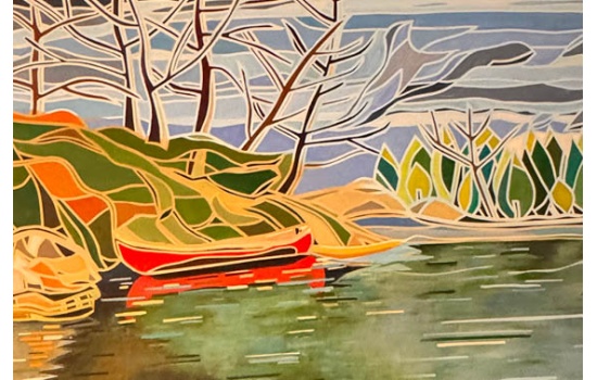 25011-Red Canoe